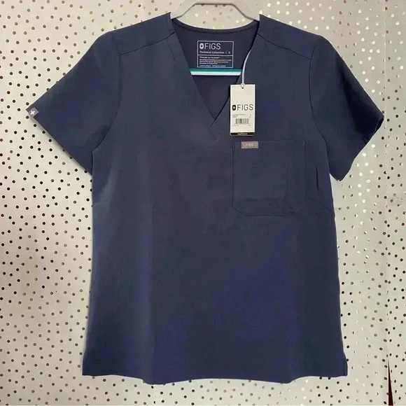 Catarina One-Pocket Scrub Top - Picture 2 of 5